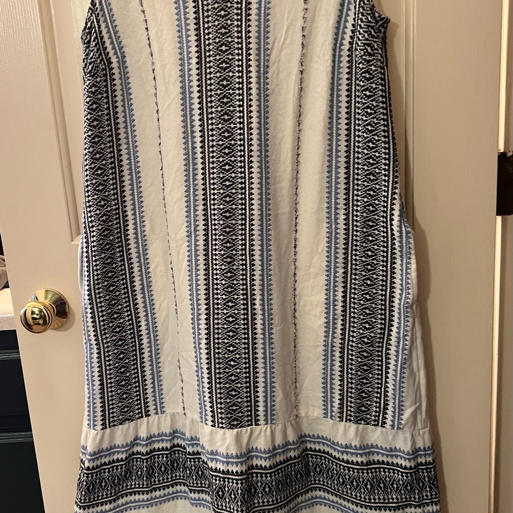 J.Jill PETITE Patterned Maxi Dress - Picture 3 of 7